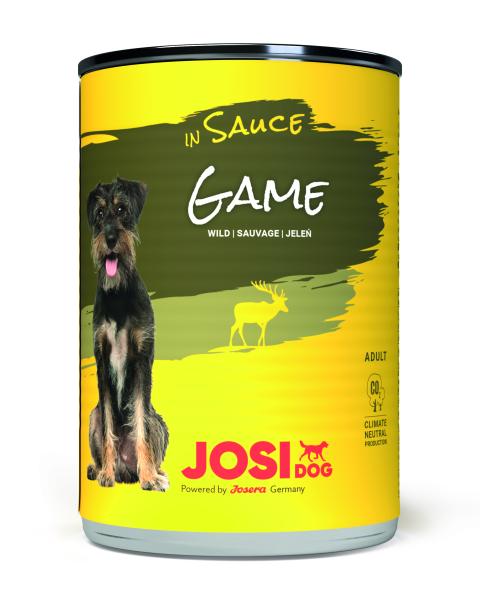 JosiDog Game in Sauce 12x415g